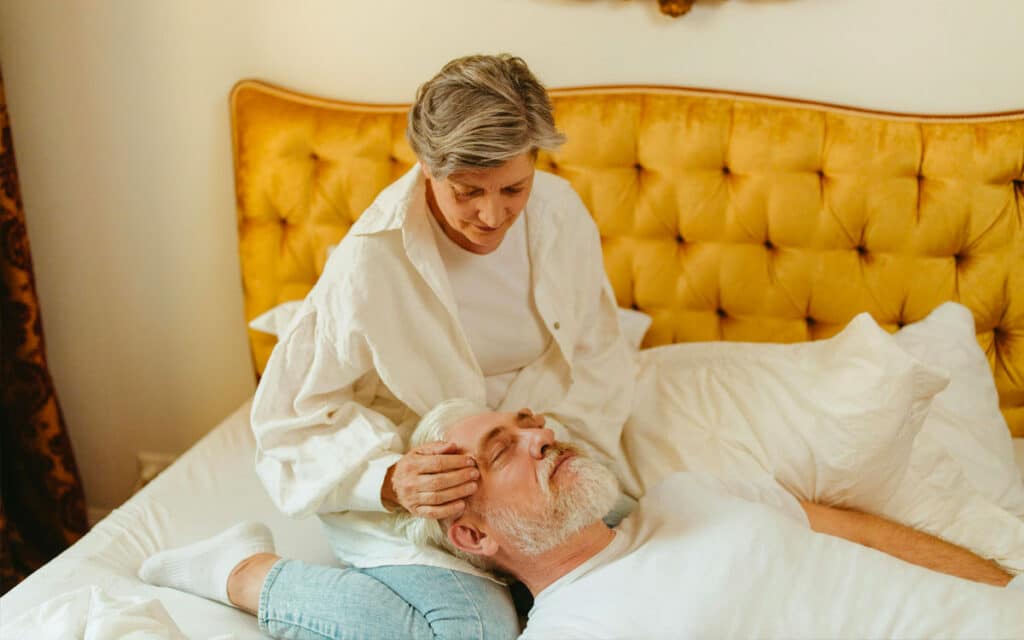 Essential oil massage to enhance physical intimacy and improve libido using ginger, ylang-ylang, and sandalwood oils